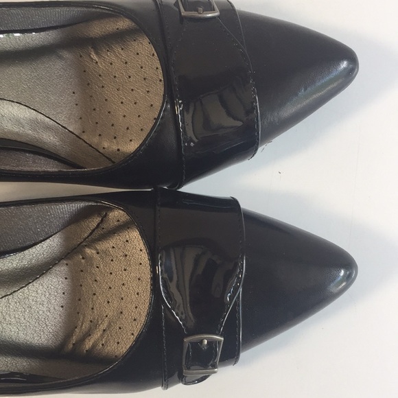 Marbella Black Pointed toe heels - Picture 12 of 16